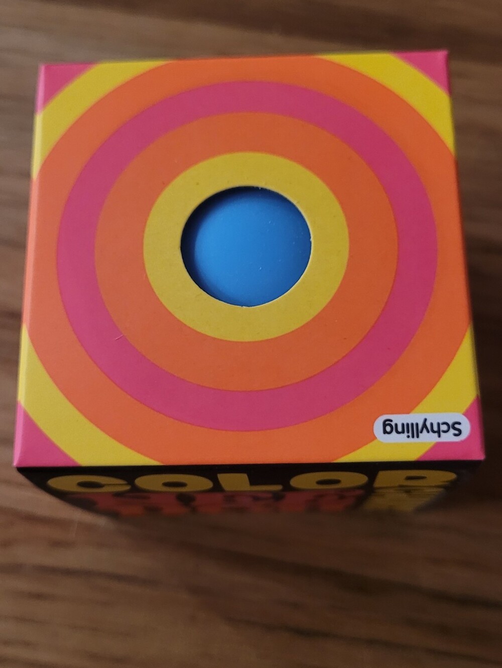 Needo Blue Color Pop Toy Cube - Bright Multi-Color Packaging